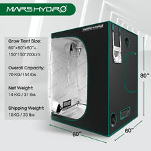 Load image into Gallery viewer, Mars Hydro Homegrow tent 150x150x200
