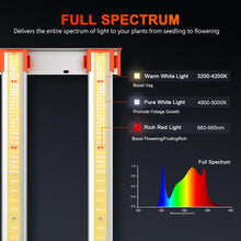 Load image into Gallery viewer, Spider Farmer G3000 300W 2.75µmol/J Led Grow light Dimmable
