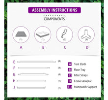 Load image into Gallery viewer, Spiderfarmer Homegrow tent 150x150x200
