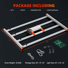 Afbeelding in Gallery-weergave laden, Spider Farmer G4500 430W 2,8µmol/J Led Grow Light
