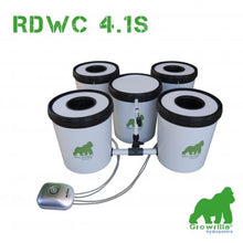 Load image into Gallery viewer, Growrilla Hydroponic RDWC 4.1S bucket system 
