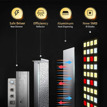 Load image into Gallery viewer, Mars Hydro TSW 2000, TS series, 300 watt, dimmer, 1122umol, reflecterend aluminium, full spectrum, ppfd 1940, LED, driver, SMD, licht intensief, verschillende omgeving,
